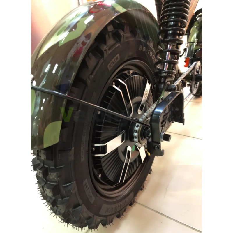 Электровелосипед Wenbox F9 PRO (green military)